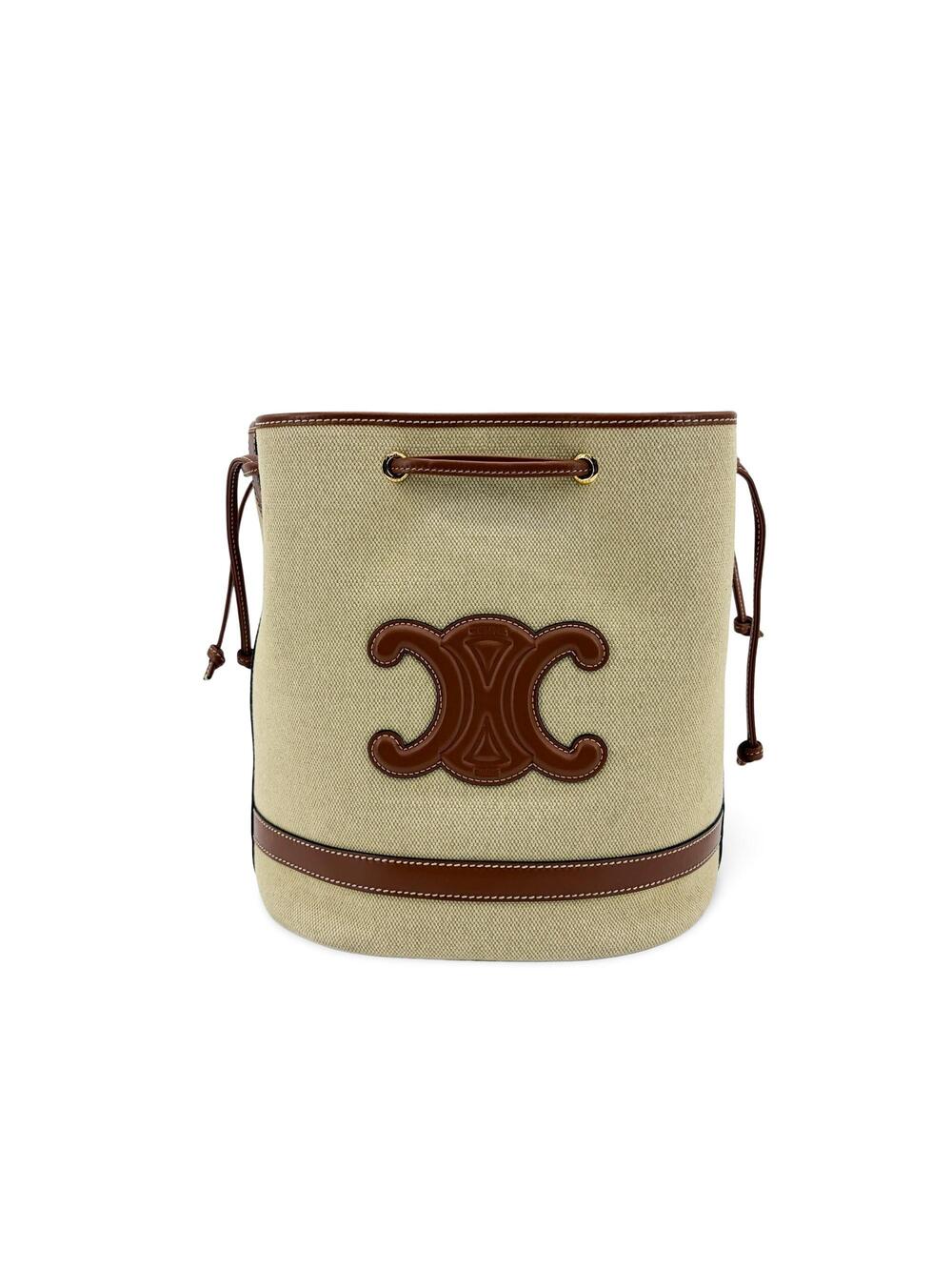 Celine Small Bucket Cure Triomphe #363891C54B